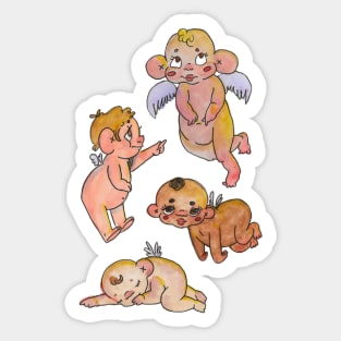 Cherubs Sticker